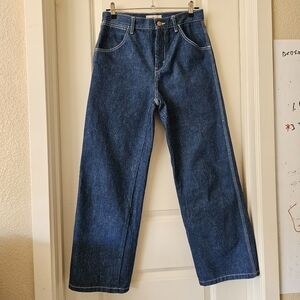 Tory Burch Wide Leg High Rise Jeans Size 28